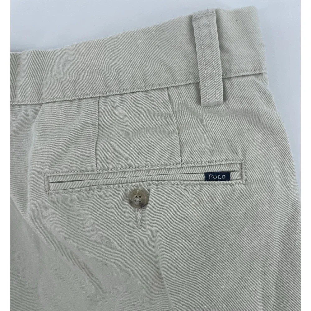 Polo Ralph Lauren Chino Shorts Men 34 Khaki Classic Fit 9